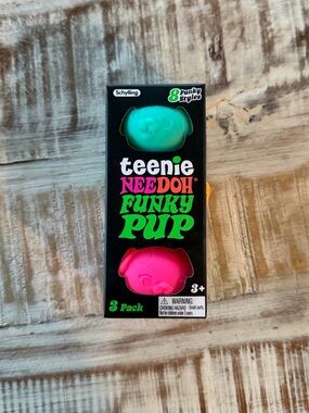 3 Pack Teenie Funky Pup NeeDohs